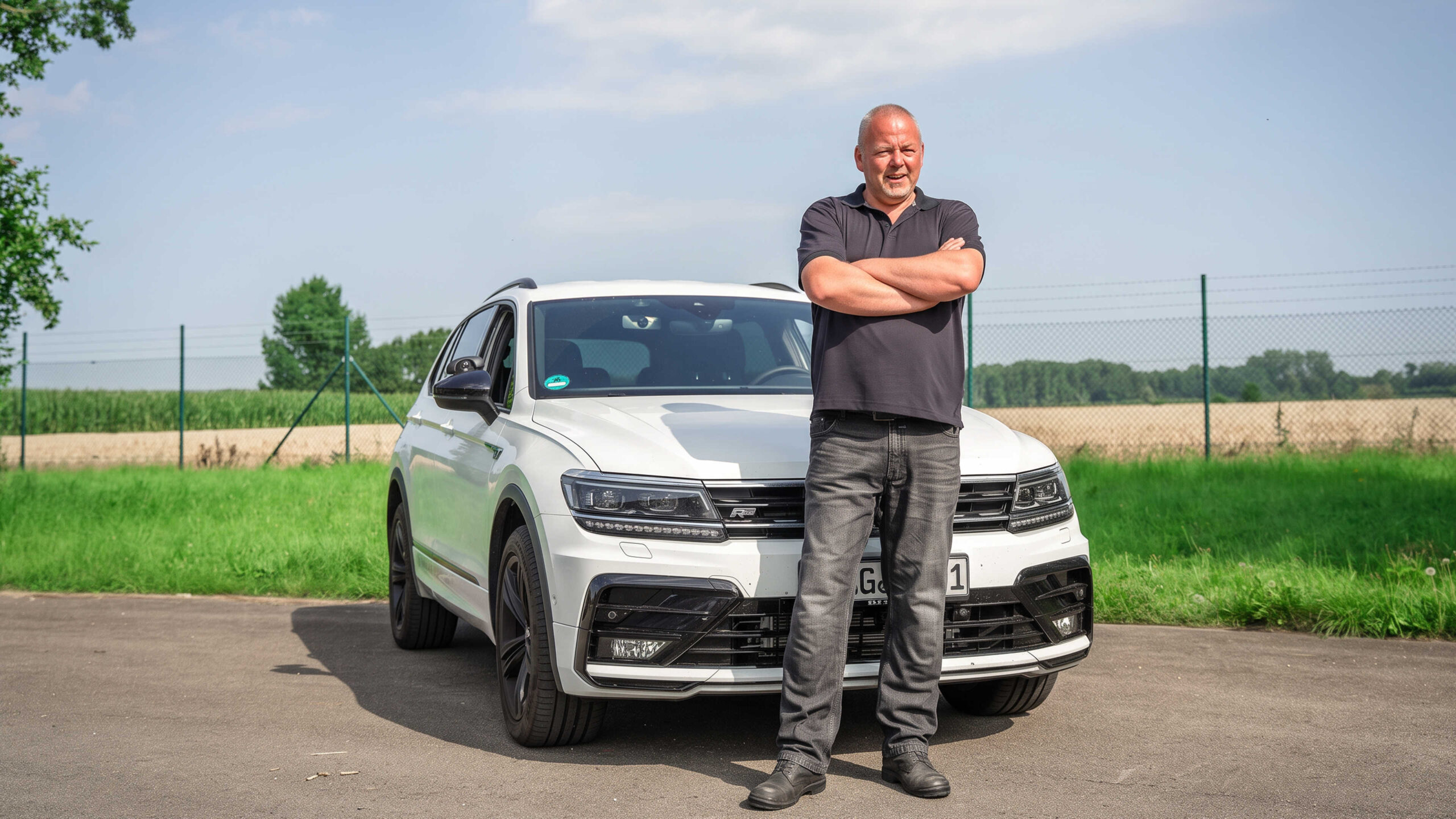 Fahrlehrer mit PKW